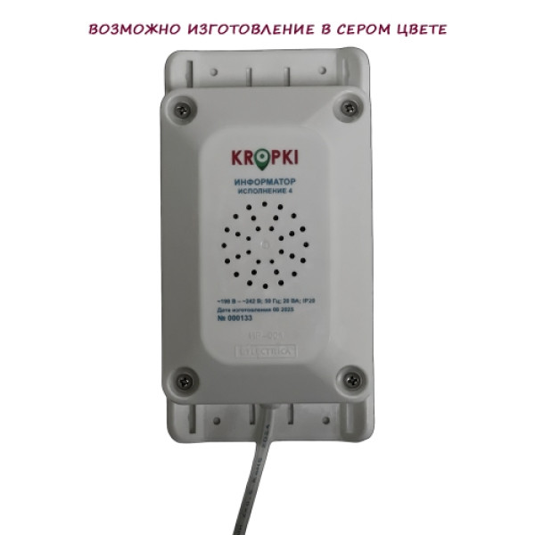 Информатор речевой (звуковой) ИР-001 исполнение 4